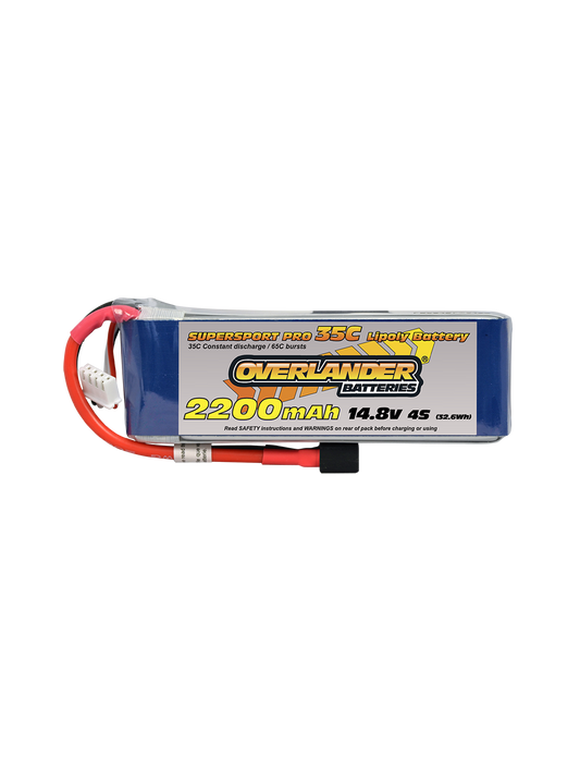 Overlander Lipo Battery 14.8V 4S For Iame X30 2200mAh