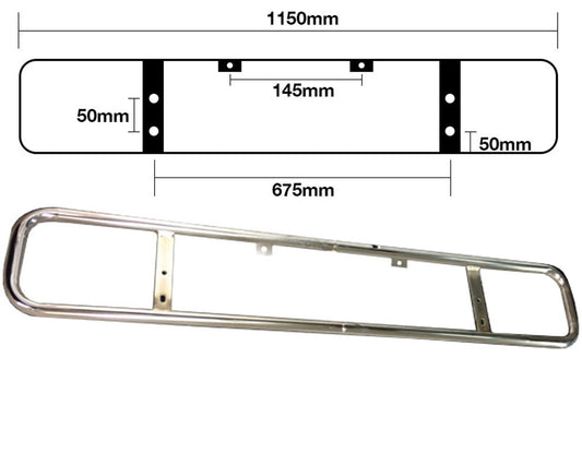 Rear Bumper For Brm Prokart
