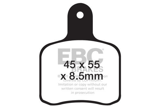 EBC Brakes British Organic FA Series Brake Pads FA540 OTK BSS Style
