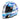 ZAMP RZ 42 Youth CMR White / Blue - Kartz