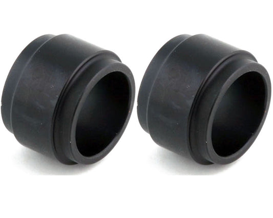 Black 25mm X 25mm Stub Axle Spacer / Wheel Spacer X 2