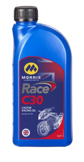 Race C 30 Castor Based Motorcycle Engine Lubricant