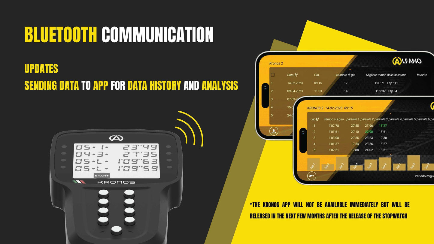 Alfano Kronos2 A1720 Bluetooth Stopwatch