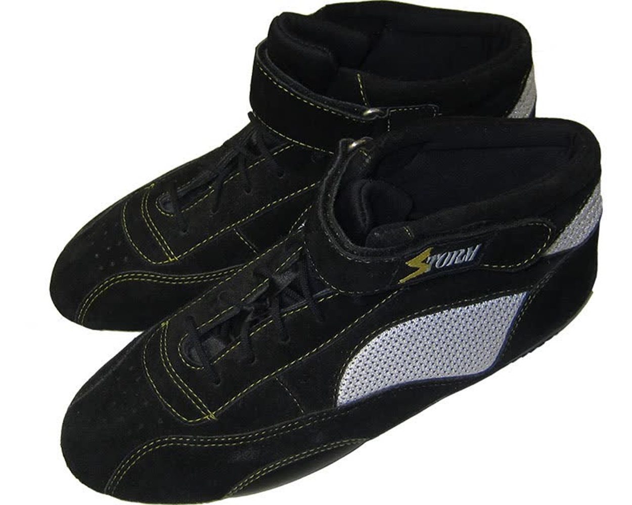 Storm Racing Boots - Uk 4 / Eur 37 - Black Kart, Bike, Boot