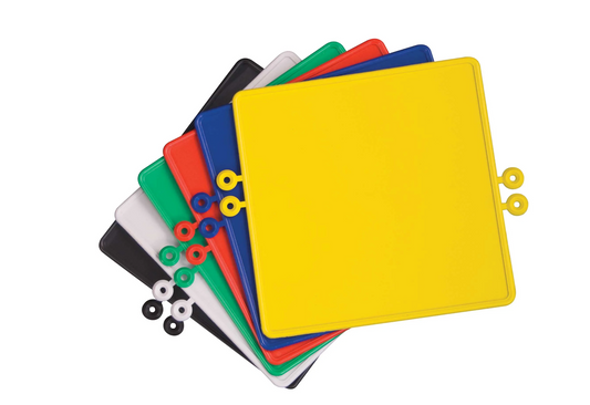 Plastic Number Plate CSK Fitting 220mm