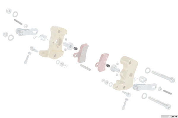 TonyKart OTK Micro Bambino Single Brake Pad 0100.F2