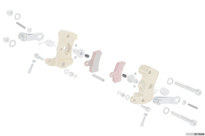 TonyKart OTK Micro Bambino Single Brake Pad 0100.F2