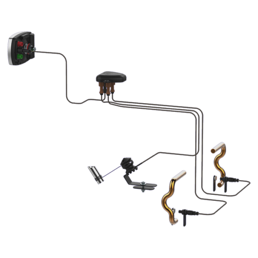 Alfano A1204. Box4move Connection Of 3 Motion Sensors + Internal GF Sensor