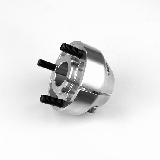 Short 50mm Rear Hub Mono Silver 58mm PCD