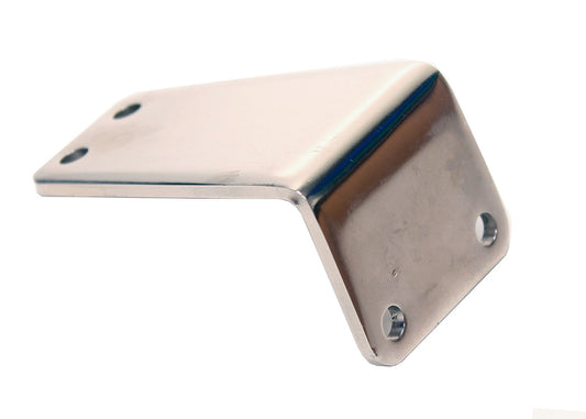 Compkart 2020 Long Nassau Panel Chrome Return Bracket (Frame To Nassau Panel Support)