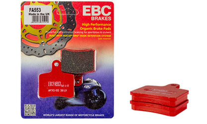 EBC OTK Tonykart BSD Brake Pad Set FA553 Organic FA Series