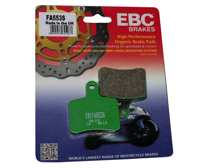 EBC OTK Tonykart BSD Brake Pad Set FA553 Organic FA Series