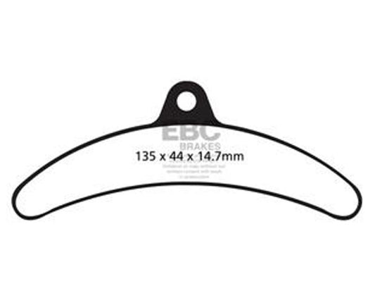 Ebc Fa541 Hard Brake Pad Set