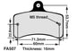 Ebc Fa507S Tonykart Mitox Soft Brake Pad Set