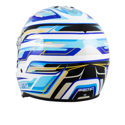 ZAMP RZ 42 Youth CMR White / Blue - Kartz