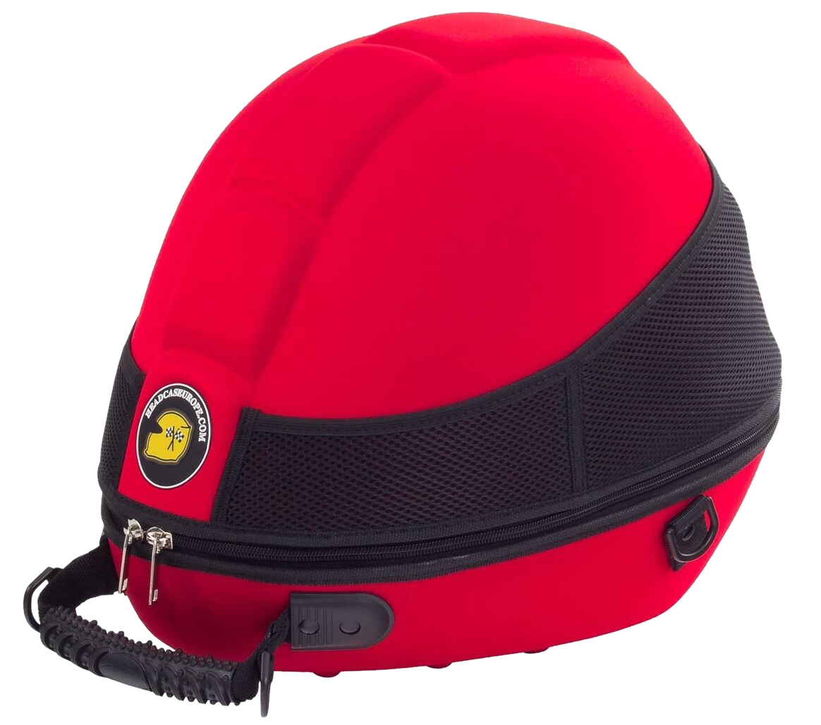 Headcase Helmet Case Carry Transport Bag Red - Kartz