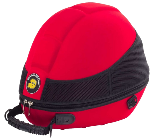 Headcase Helmet Case Carry Transport Bag Red - Kartz