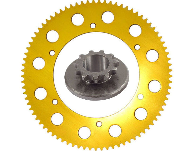 Rotax Max InterMax Inter Max 13/80t Set Up Sprocket Front & Rear