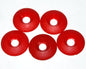 Red Csk Plastic Seat Washer X 5