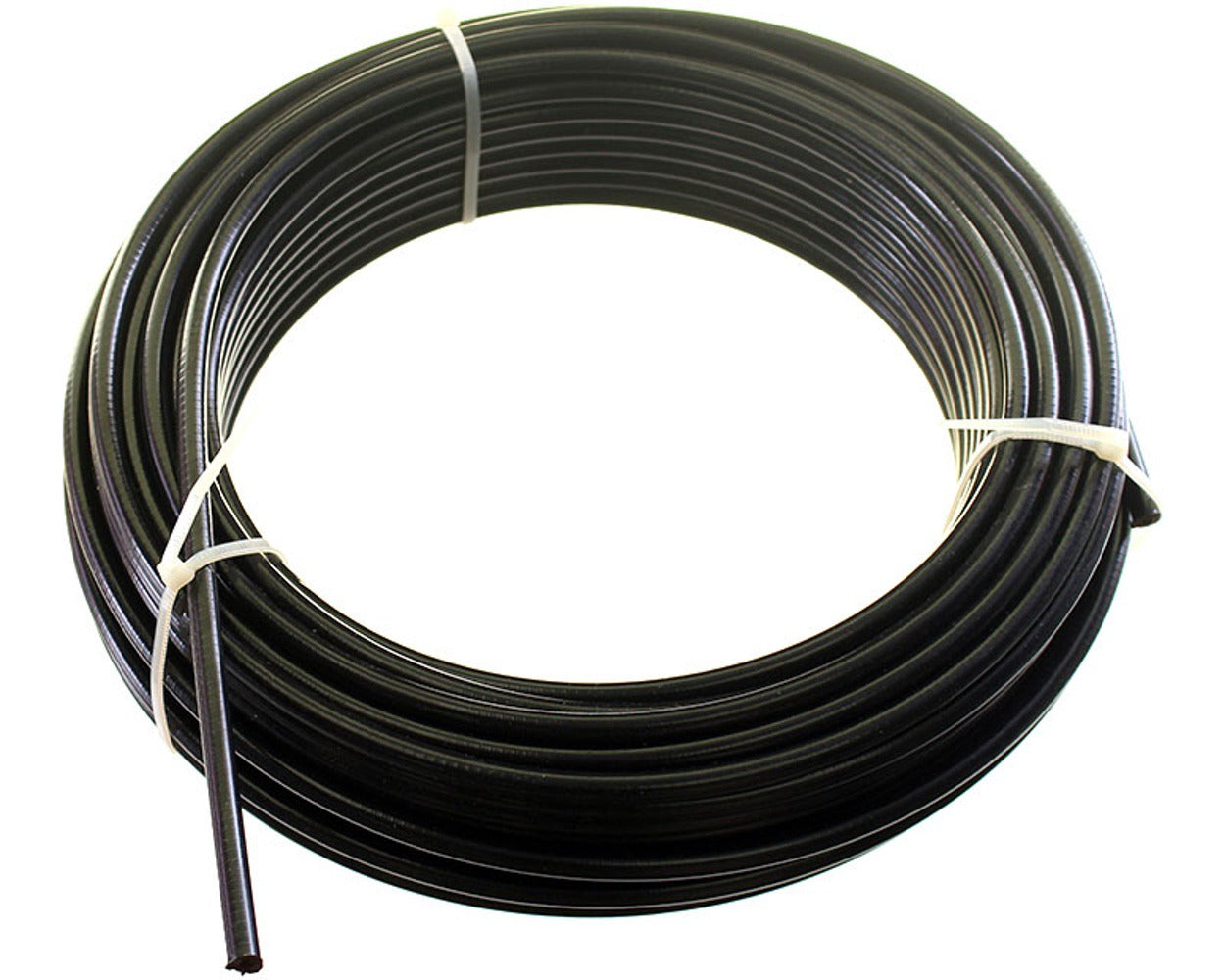 Senzo Outer Brake/Throttle Cable Red/Black Teflon Lined 25m