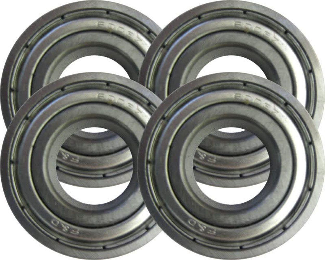 Cadet Wheel Bearing Steel/Rubber Shield 17mm Bore 6003 (x4) (35mmx10mm)