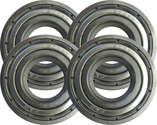 Cadet Wheel Bearing Steel/Rubber Shield 17mm Bore 6003 (x4) (35mmx10mm)