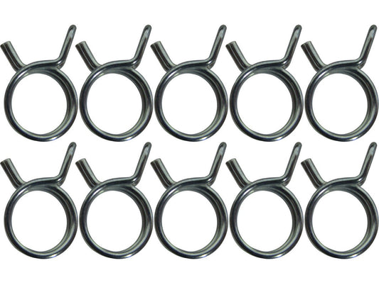 Locking Clips (10pk) for Petrol Fuel Pipe - Kartz