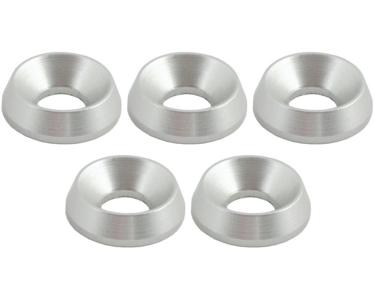 Aluminum CSK Washer Pack of 5 All Colours