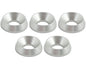 Aluminum CSK Washer Pack of 5 All Colours