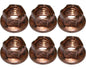 Copper Locking Wheel Knut x6