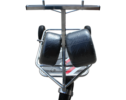 Senzo Chrome 3 Wheel Kart Trolley