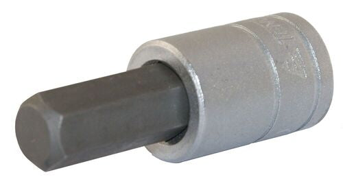 Teng Tools 3/8" Hex Bit Socket Metric Chrome