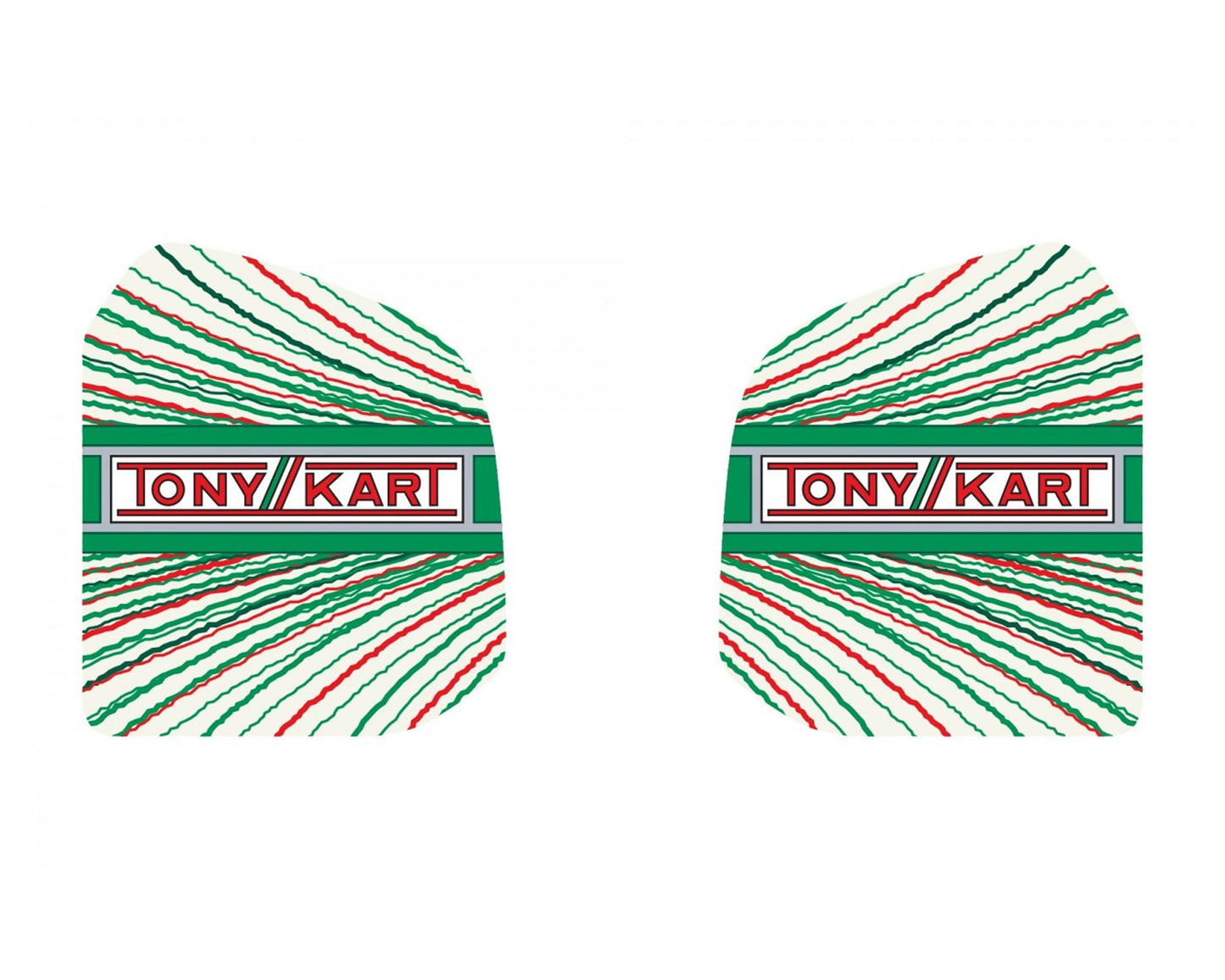 Tonykart / OTK Fuel Tank Stickers 8.5 Ltr 2022