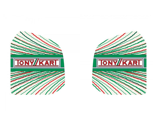 Tonykart / OTK Fuel Tank Stickers 8.5 Ltr 2022
