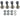 OTK Track Rod End Bolt Set (Holds End To Column)