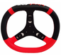 Freeline Aluminium Steering Wheel 340mm Leather HQ Birel Art