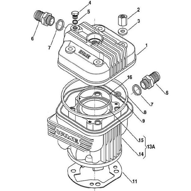 Iame Head Gasket Cover O-Ring for Water Swift & X30