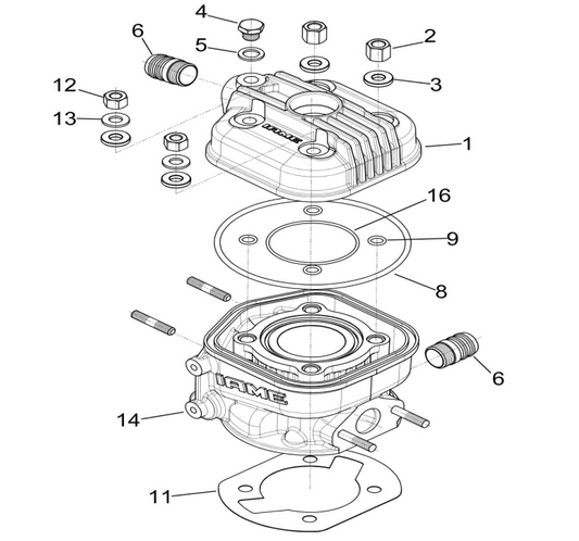 Iame Water Swift Cylinder