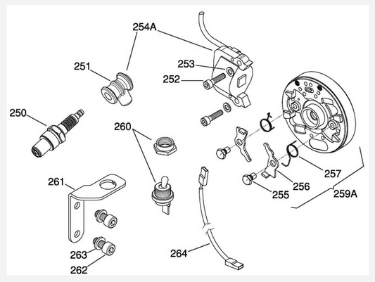 Iame Gazelle 60 Electronic Ignition Rota A-61953-C