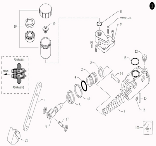 Freeline Cylindrical Brake Cap