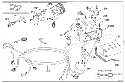 Genuine A-120905B Iame X30 Bottom Battery Support