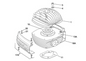 Iame Gazelle Cylinder Side Plastic