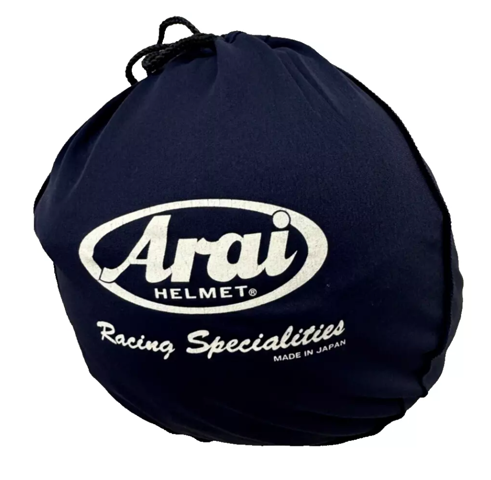Genuine Arai Helmet Bag High Quality Soft Liner Universal GP7 GP6 CK6 SK6 - Kartz