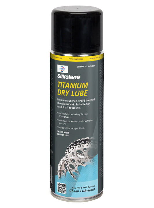 Silkolene Titanium Dry Chain Lube 500mlSilkolene Titanium Dry Chain Lube 500ml - Kartz