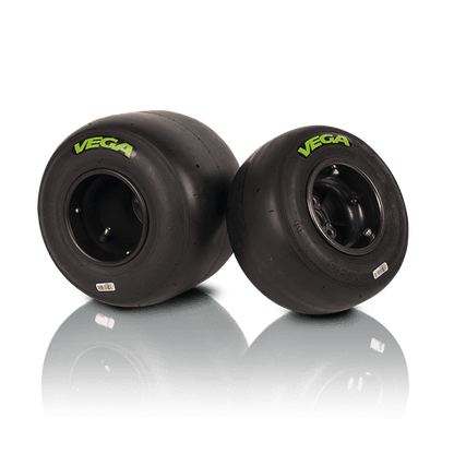 Vega XH4 Slick Tyre Set (GREEN)