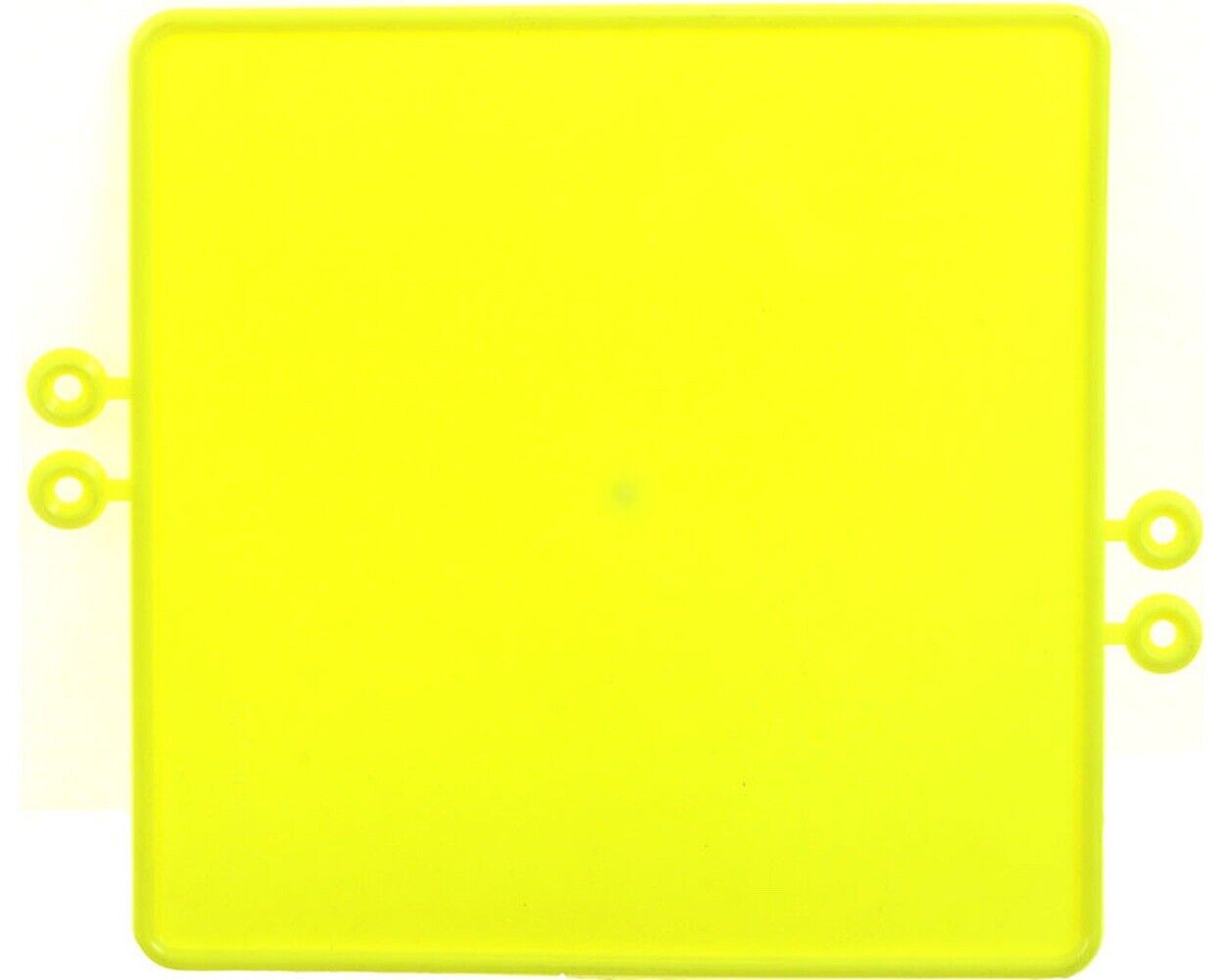 Plastic Number Plate CSK Fitting 220mm