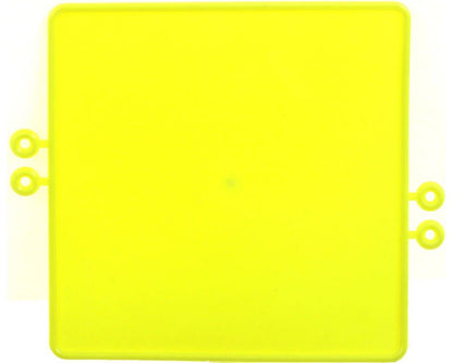 Plastic Number Plate CSK Fitting 220mm