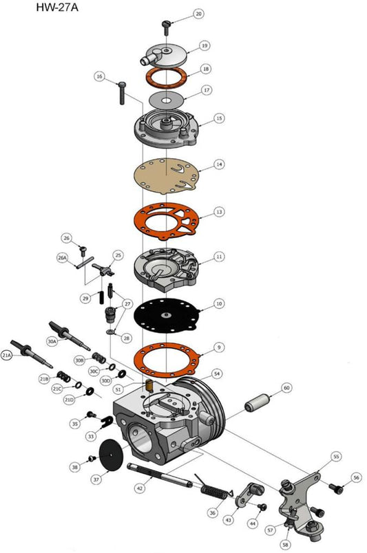 Iame X30 Carburettor Throttle Linkage 12-1220