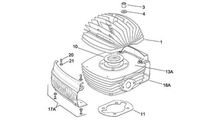 Iame Gazelle 60 Base Gasket
