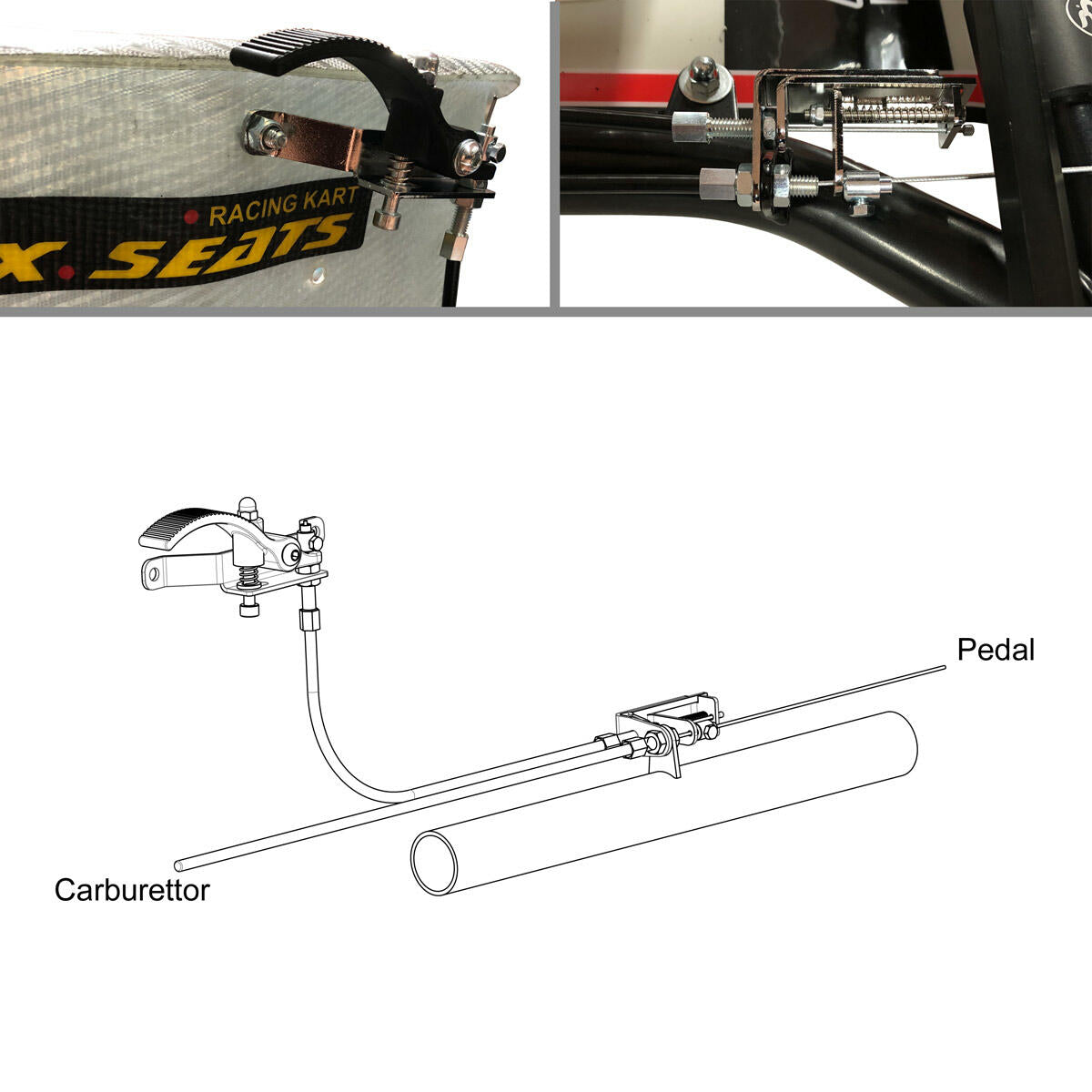 Accelerator Helper for OK/OKJ KM164 - Kartz